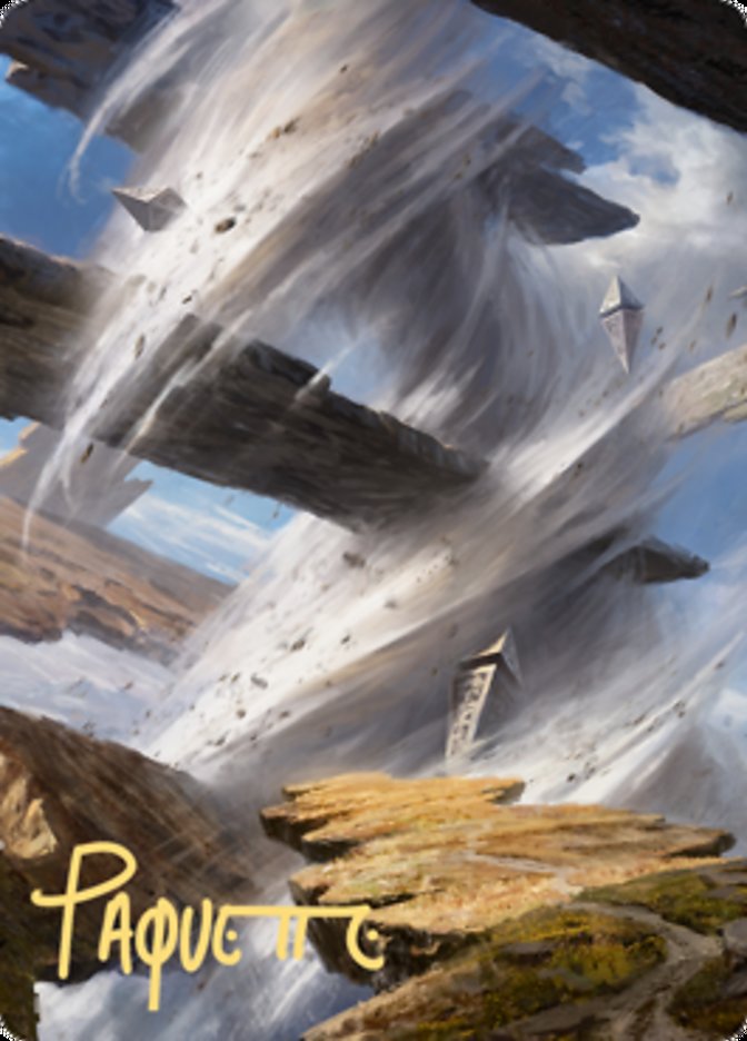 Plains 2 Art Card (Gold-Stamped Signature) [Zendikar Rising Art Series] | Odin's Place