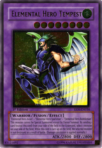 Elemental Hero Tempest [EEN-EN034] Ultimate Rare | Odin's Place