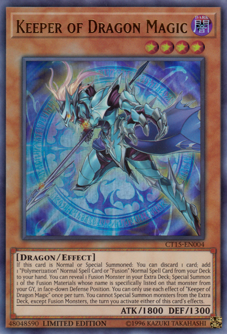 Keeper of Dragon Magic [CT15-EN004] Ultra Rare | Odin's Place
