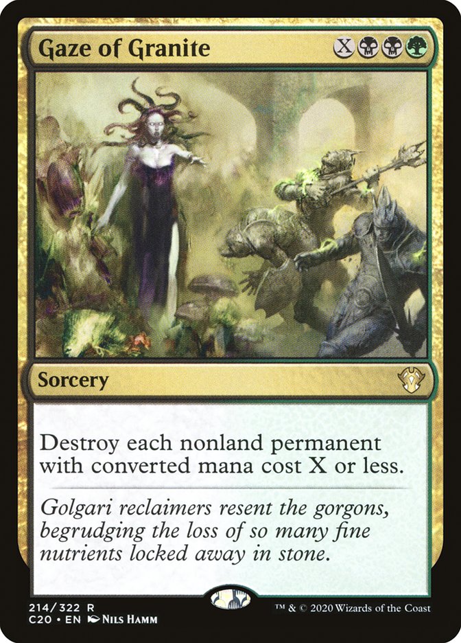 Gaze of Granite [Commander 2020] | Odin's Place