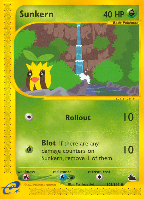 Sunkern (106/144) [Skyridge] | Odin's Place