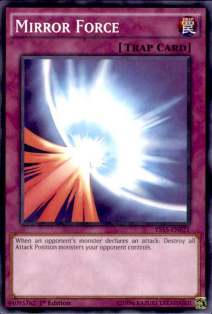 Mirror Force [YS15-ENF21] Shatterfoil Rare | Odin's Place