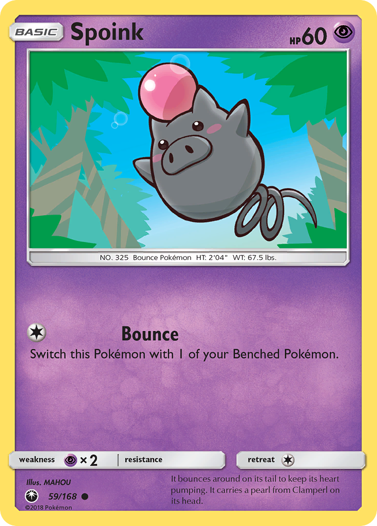 Spoink (59/168) [Sun & Moon: Celestial Storm] | Odin's Place