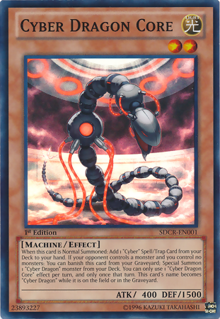 Cyber Dragon Core [SDCR-EN001] Super Rare | Odin's Place