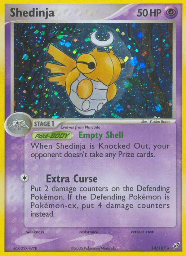 Shedinja (14/107) [EX: Deoxys] | Odin's Place