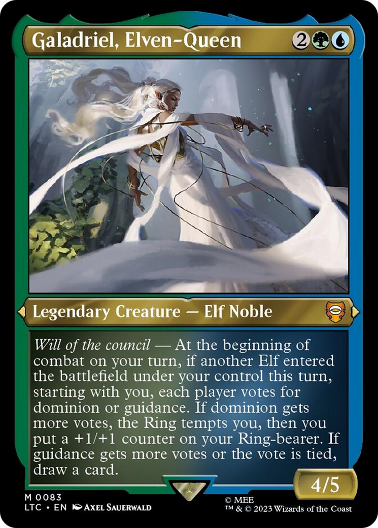 Galadriel, Elven-Queen (Display Commander) [The Lord of the Rings: Tales of Middle-Earth Commander] | Odin's Place