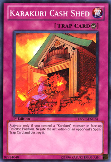 Karakuri Cash Shed [EXVC-EN074] Super Rare | Odin's Place