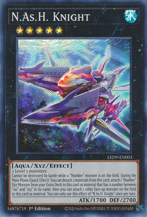 N.As.H. Knight [LED9-EN003] Super Rare | Odin's Place