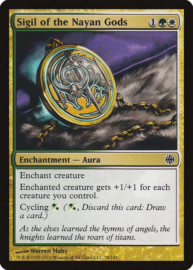 Sigil of the Nayan Gods (78) [Alara Reborn] | Odin's Place