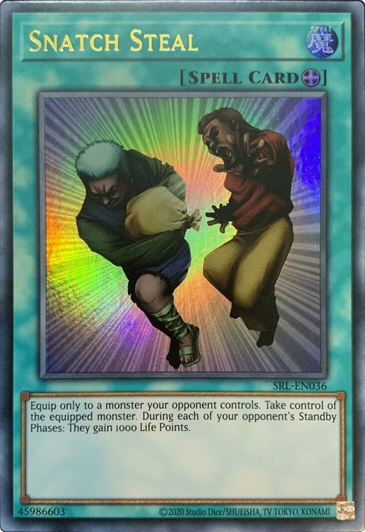 Snatch Steal (25th Anniversary) [SRL-EN036] Ultra Rare | Odin's Place