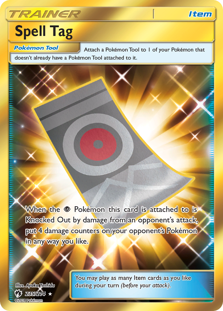 Spell Tag (235/214) [Sun & Moon: Lost Thunder] | Odin's Place