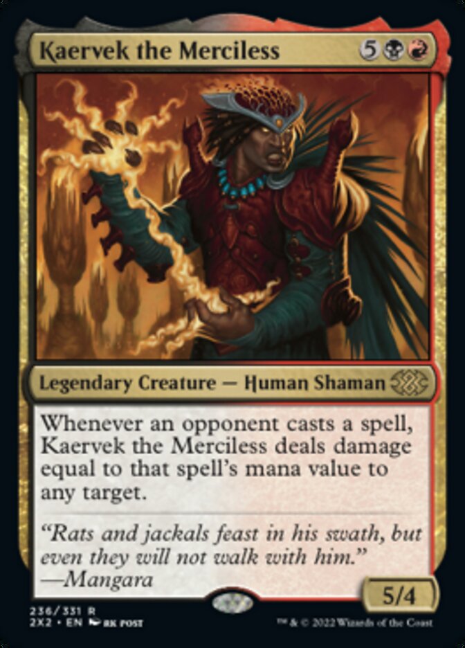 Kaervek the Merciless [Double Masters 2022] | Odin's Place