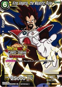 King Vegeta, the Majestic Ruler (Winner Stamped) (DB1-066) [Tournament Promotion Cards] | Odin's Place