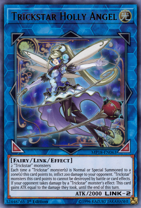 Trickstar Holly Angel [MP18-EN063] Ultra Rare | Odin's Place