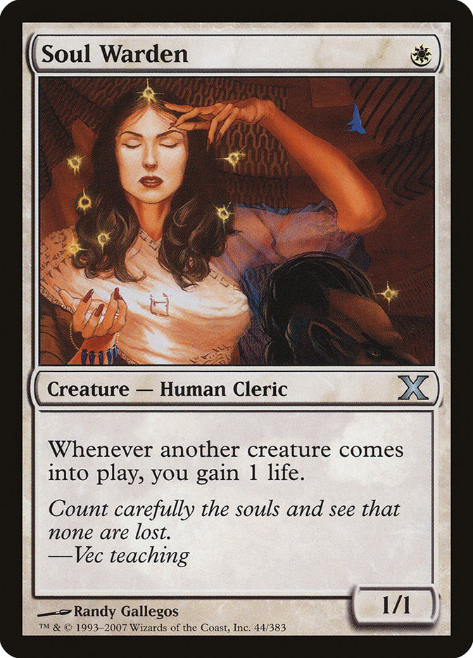 Soul Warden (44) [Tenth Edition] | Odin's Place