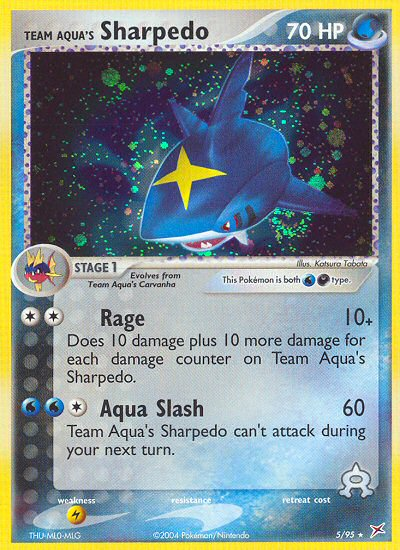 Team Aqua's Sharpedo (5/95) [EX: Team Magma vs Team Aqua] | Odin's Place