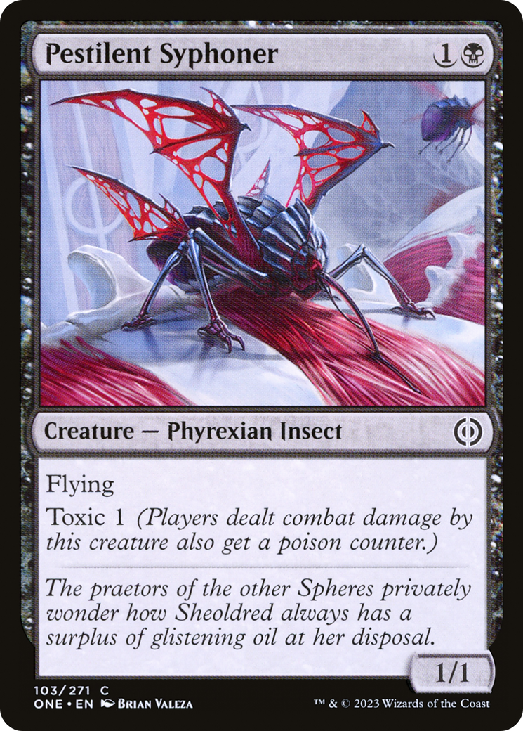 Pestilent Syphoner [Phyrexia: All Will Be One] | Odin's Place