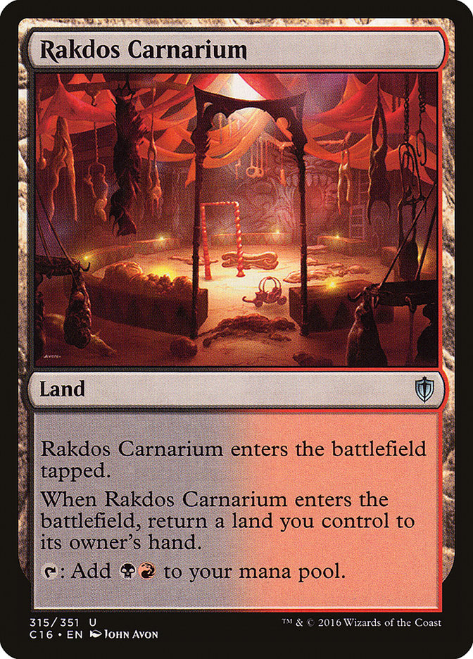 Rakdos Carnarium (315) [Commander 2016] | Odin's Place