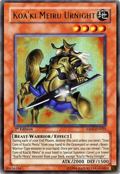 Koa'ki Meiru Urnight [ABPF-EN025] Ultra Rare | Odin's Place