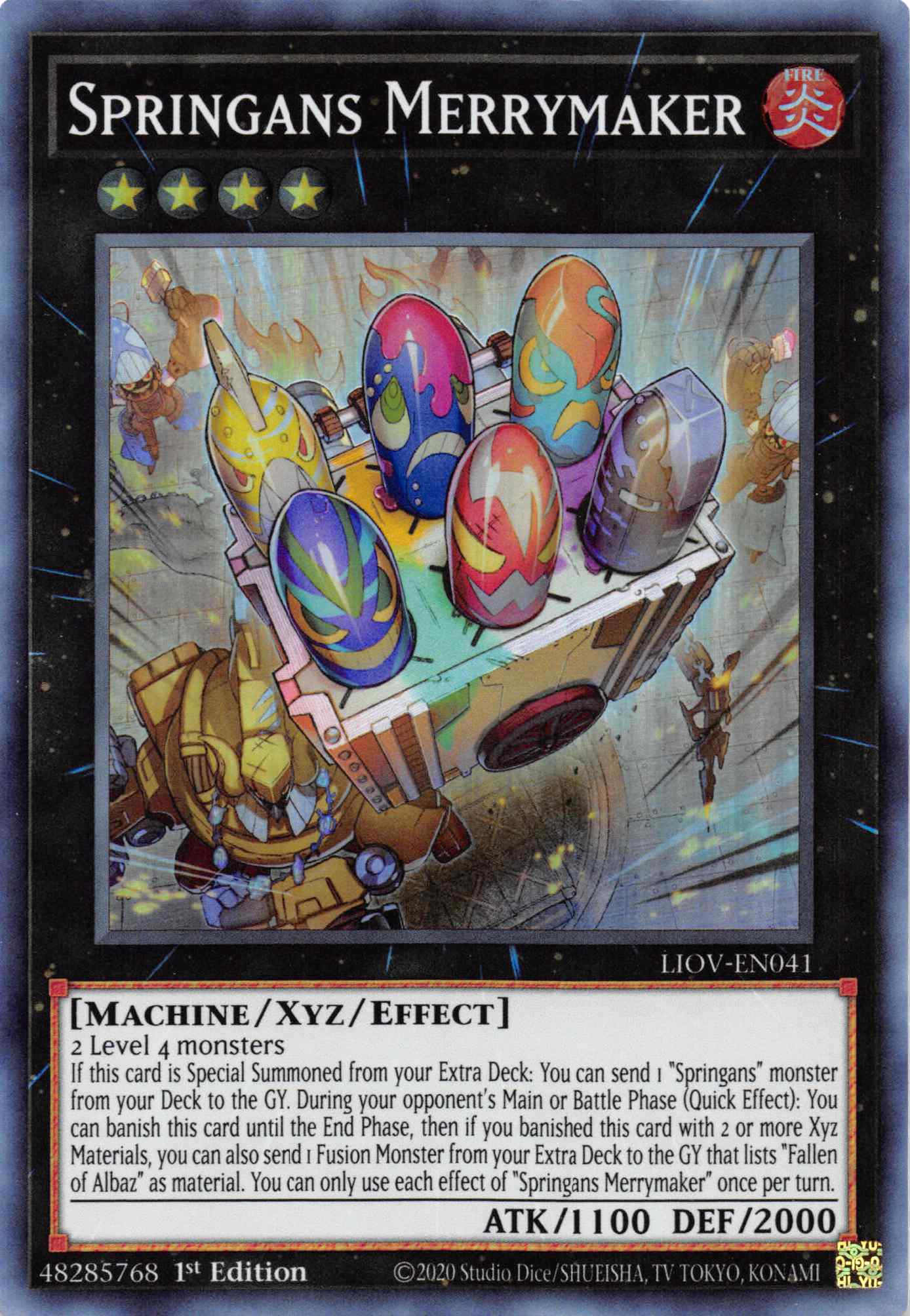 Springans Merrymaker [LIOV-EN041] Super Rare | Odin's Place