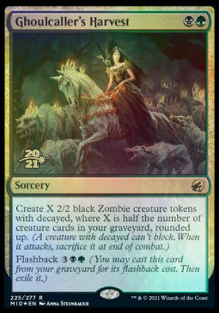 Ghoulcaller's Harvest [Innistrad: Midnight Hunt Prerelease Promos] | Odin's Place