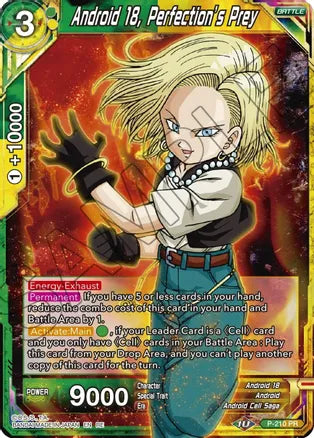 Android 18, Perfection's Prey (P-210) [Mythic Booster] | Odin's Place