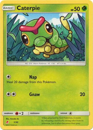 Caterpie (1/30) [Sun & Moon: Trainer Kit - Lycanroc] | Odin's Place