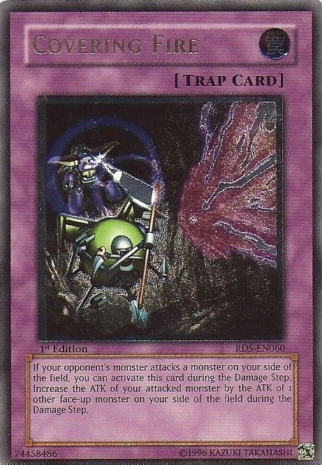 Covering Fire [RDS-EN060] Ultimate Rare | Odin's Place