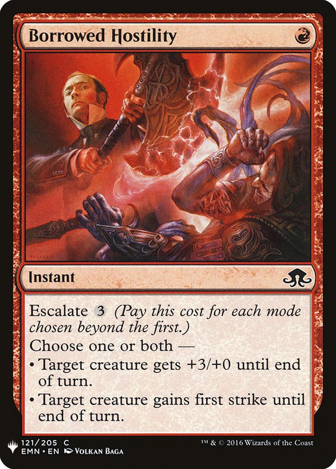 Borrowed Hostility [Mystery Booster] | Odin's Place