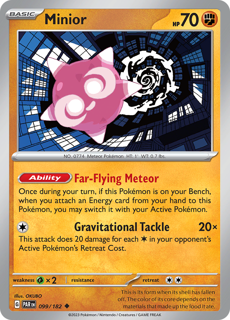 Minior (099/182) [Scarlet & Violet: Paradox Rift] | Odin's Place