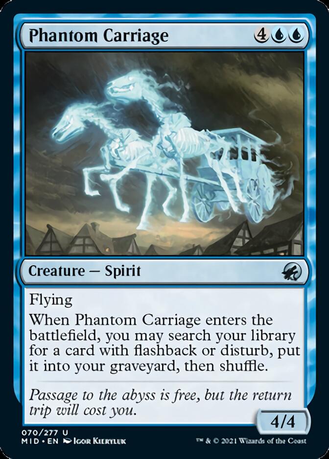 Phantom Carriage [Innistrad: Midnight Hunt] | Odin's Place