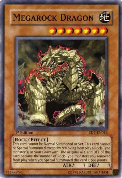Megarock Dragon [SD7-EN012] Common | Odin's Place