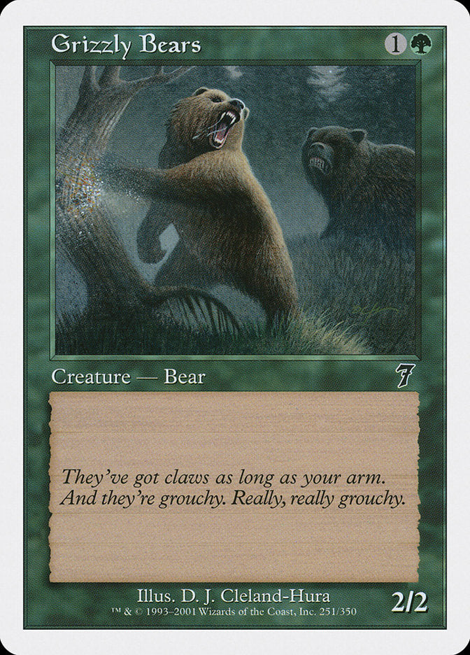 Grizzly Bears (251) [Seventh Edition] | Odin's Place