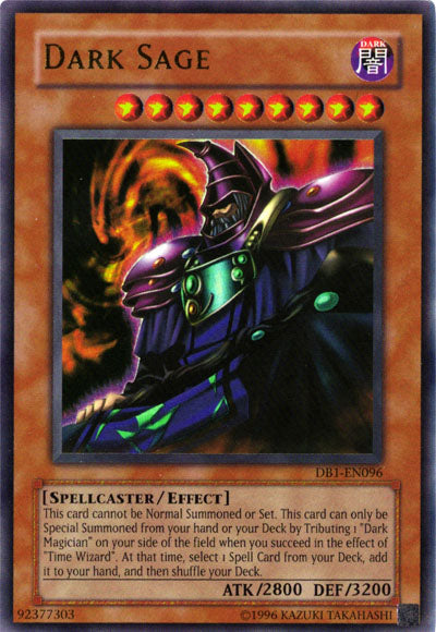 Dark Sage [DB1-EN096] Ultra Rare | Odin's Place