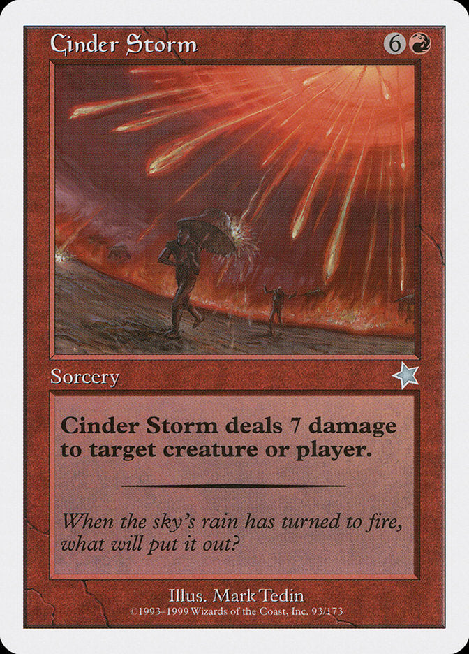 Cinder Storm (93) [Starter 1999] | Odin's Place