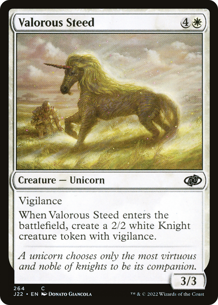 Valorous Steed [Jumpstart 2022] | Odin's Place
