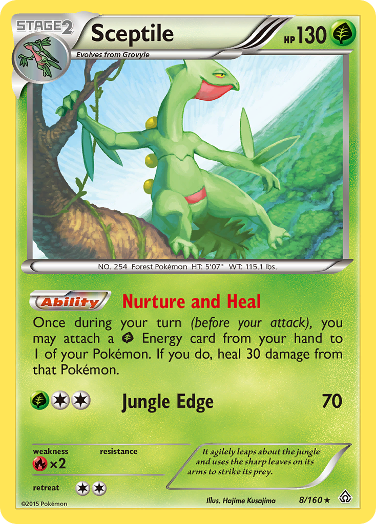 Sceptile (8/160) [XY: Primal Clash] | Odin's Place