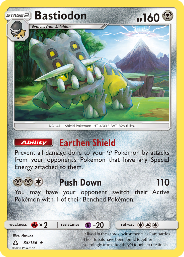Bastiodon (85/156) [Sun & Moon: Ultra Prism] | Odin's Place