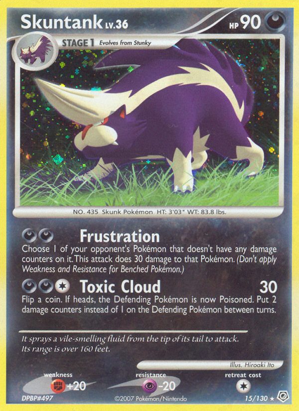 Skuntank (15/130) [Diamond & Pearl: Base Set] | Odin's Place