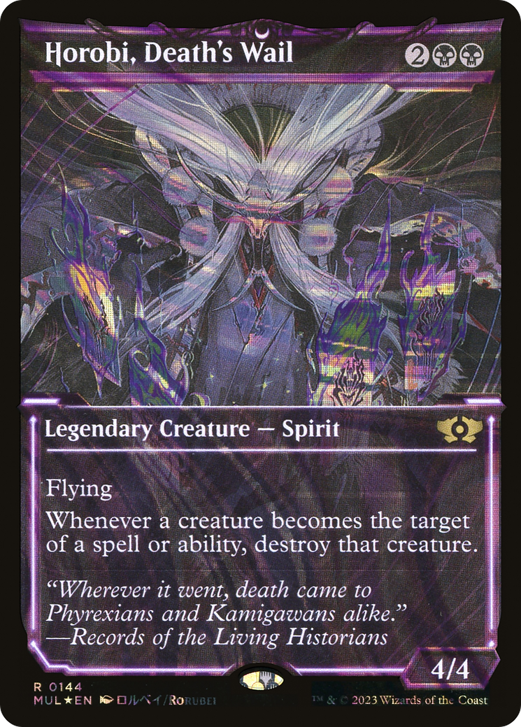 Horobi, Death's Wail (Halo Foil) [Multiverse Legends] | Odin's Place