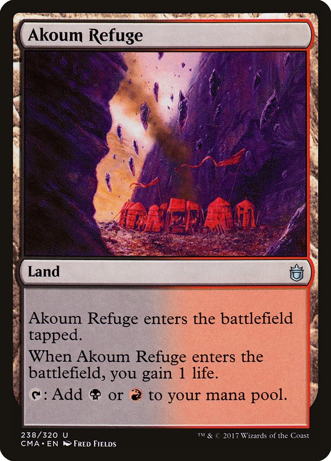 Akoum Refuge (238) [Commander Anthology] | Odin's Place