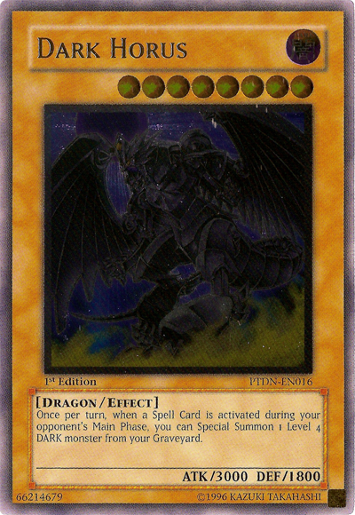 Dark Horus [PTDN-EN016] Ultimate Rare | Odin's Place