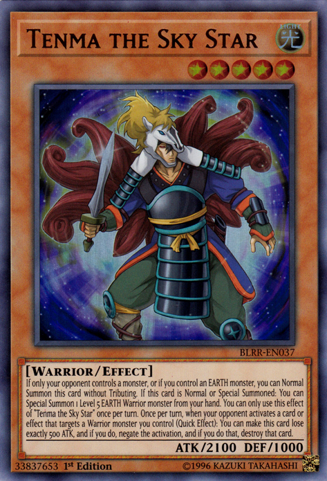 Tenma the Sky Star [BLRR-EN037] Ultra Rare | Odin's Place