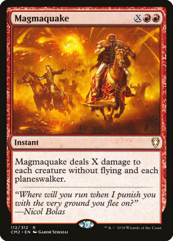 Magmaquake (112) [Commander Anthology Volume II] | Odin's Place