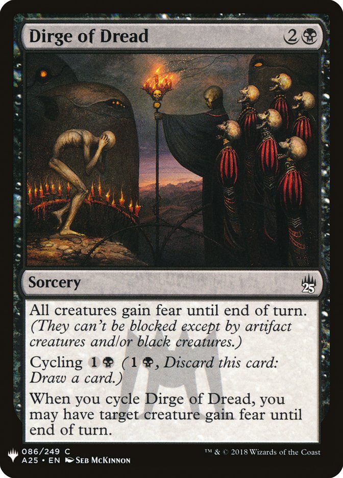 Dirge of Dread [Mystery Booster] | Odin's Place