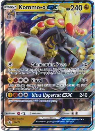Kommo-o GX (SM71) (Jumbo Card) [Sun & Moon: Black Star Promos] | Odin's Place