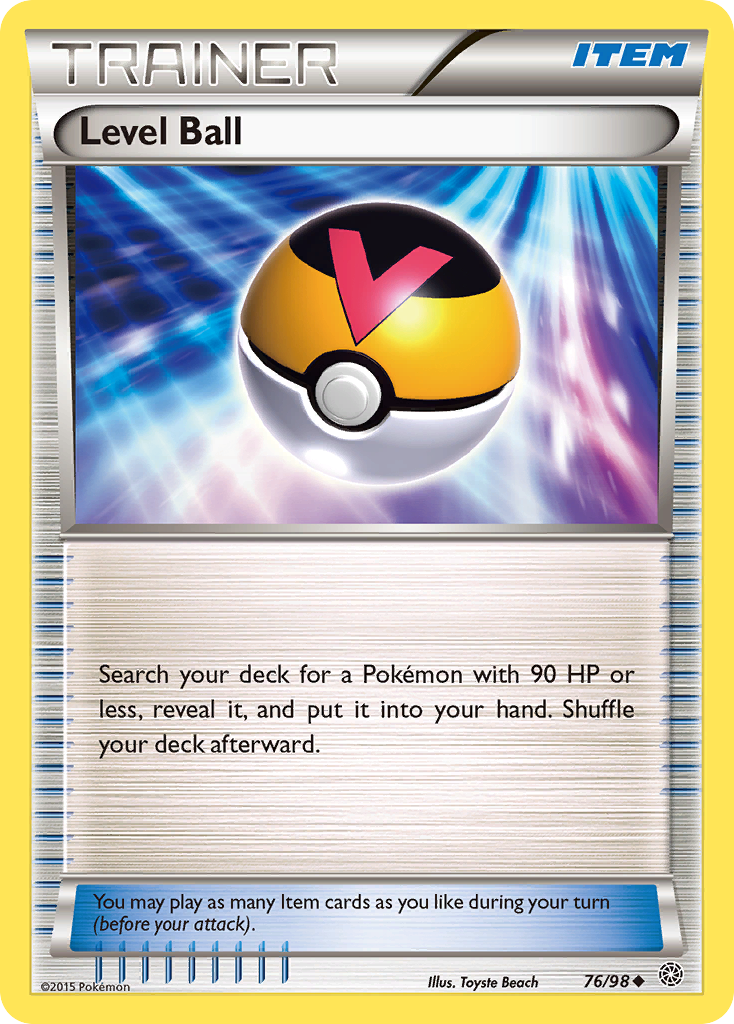 Level Ball (76/98) [XY: Ancient Origins] | Odin's Place
