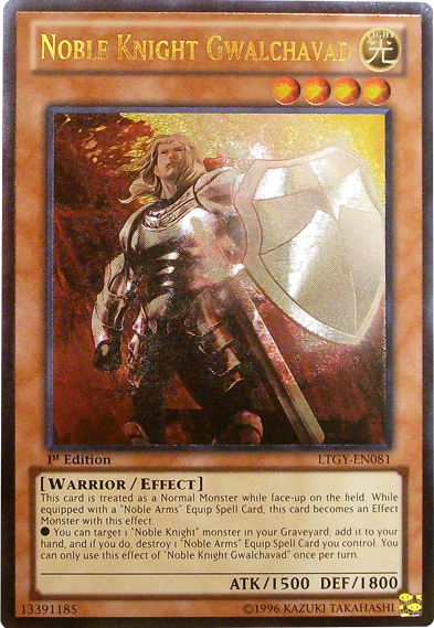 Noble Knight Gwalchavad [LTGY-EN081] Ultimate Rare | Odin's Place