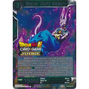 Beerus, Godly Majesty (BT8-053) [Judge Promotion Cards] | Odin's Place
