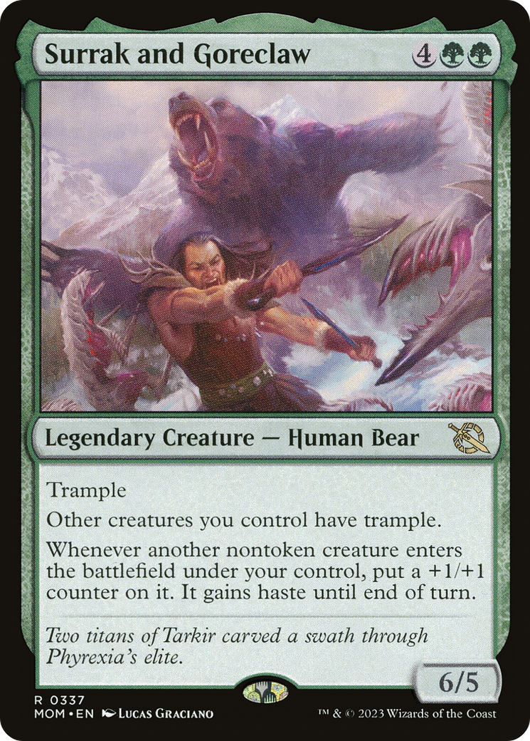 Surrak and Goreclaw [March of the Machine] | Odin's Place
